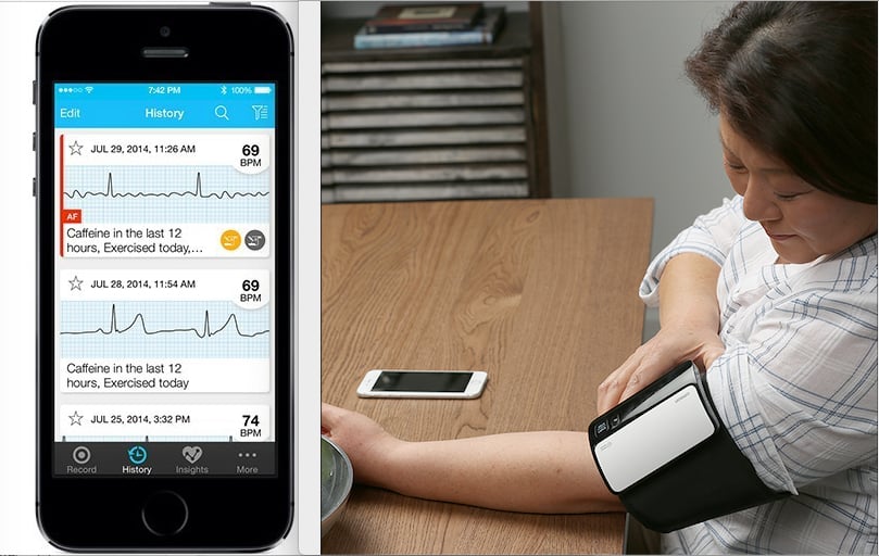 Omron announces new blood pressure monitors, app, AliveCor partnership